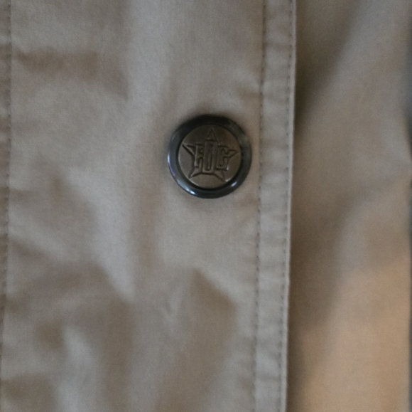 London fog, large, winter coat, tan, goose down - Picture 6 of 11